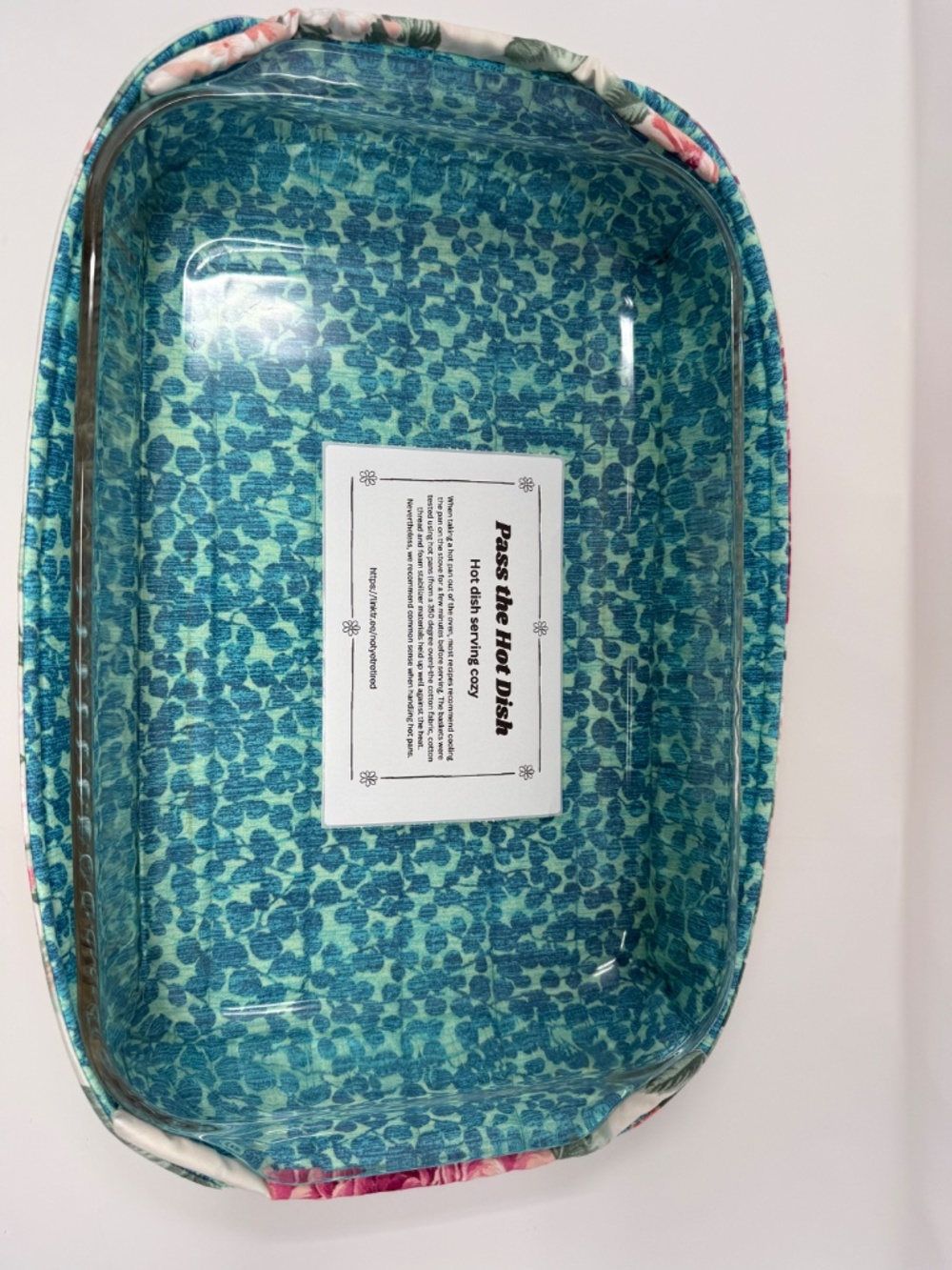 Hot  dish carrier/cozy for 9 x 13 dish - Picture 12 of 16